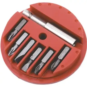 Końcówki wkrętakowe z uchwytem, zestaw 7 szt. Oferta czasowa